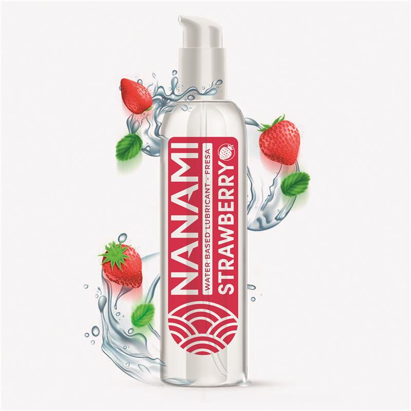 [LIA-N-502] NANAMI Lubricante Base de Agua: Suavidad Natural y Placer sin Límites (Fresa)